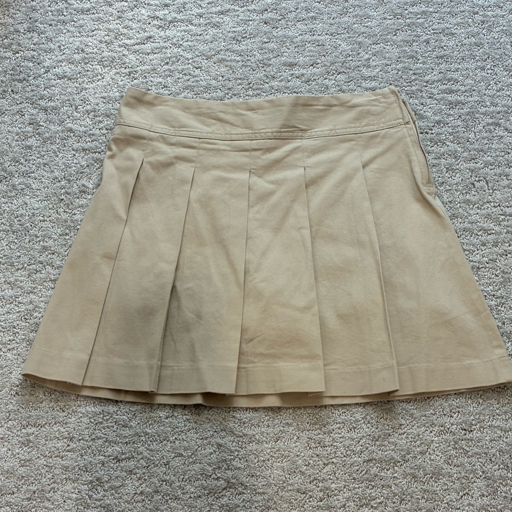 EUC The Children's Place Khaki Mini Skirt